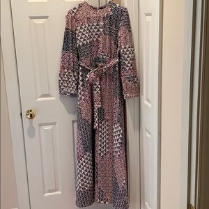 Patterned Maxi Dress